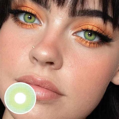 Pixie Green Prescription Colored Contact Lenses – Beauon