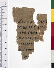 Rylands Library Papyrus P52 : Free Download, Borrow, and Streaming ...