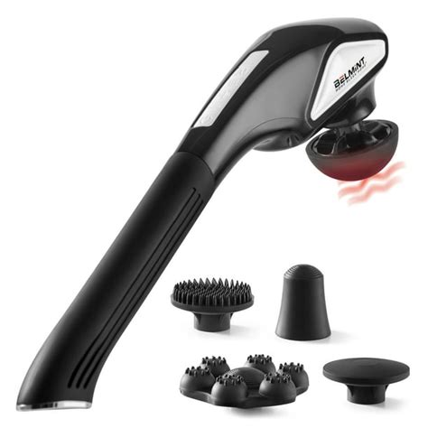 Belmint Cordless Handheld Percussion + Vibration Therapy Massager for ...