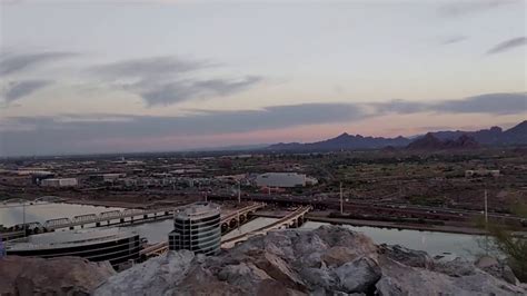 TempeHiker: Sunrise Atop Hayden Butte in Tempe, Arizona - YouTube