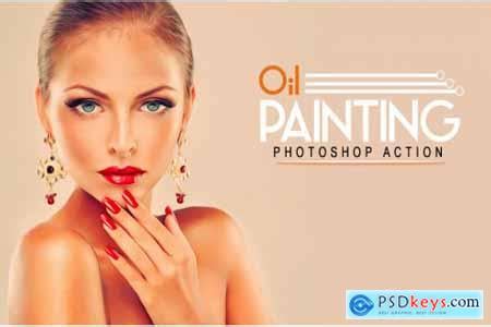 Oil painting photoshop action - terjmk