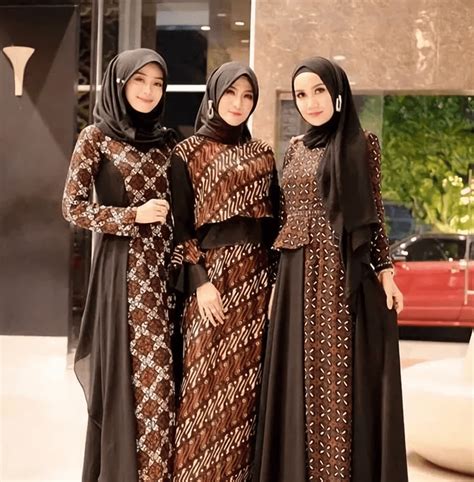 Model Baju Batik Kombinasi Brokat Untuk Pesta Pernikahan – Geena and ...