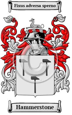 Hammerstone Name Meaning, Family History, Family Crest & Coats of Arms