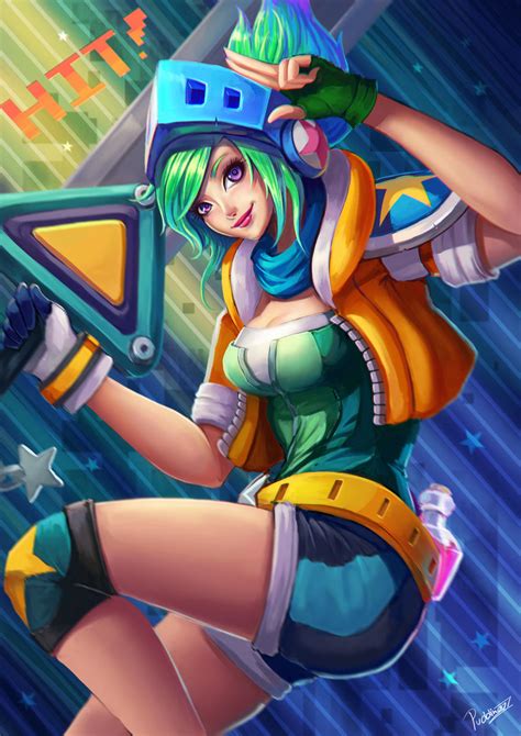 Fan Art LOL : Arcade Riven by PuddingzZ on DeviantArt