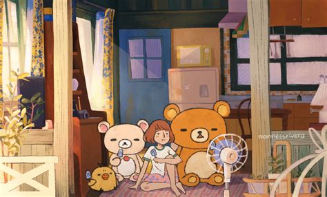 Sunny Day (Rilakkuma and Kaoru) | Behance