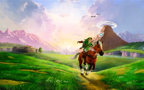 Jeux Vidéo The Legend Of Zelda: Ocarina Of Time HD Fond D'écran