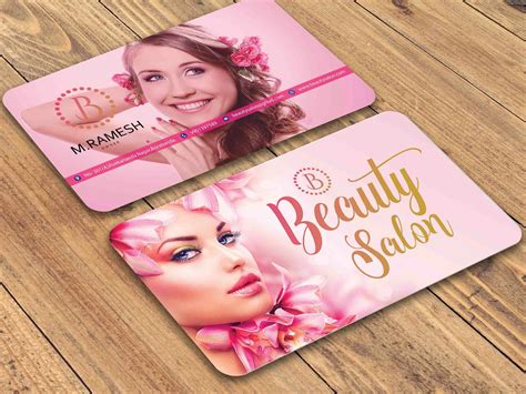 Beauty Salon Business Cards Designs