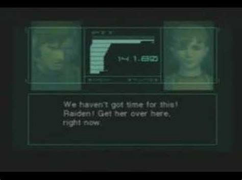 Metal Gear Solid 2: Sons of Liberty - Otacon and Emma Fight - YouTube