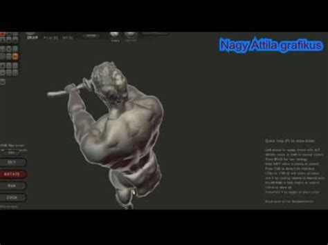 Sculptris 3D, Nagy Attila grafikus/Warrior 3 D. Attila Nagy's graphical ...