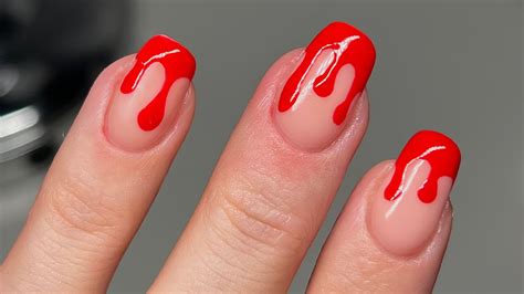 Easy Nail Art Tutorial For Halloween: Blood Drips - Beauty Bay Edited