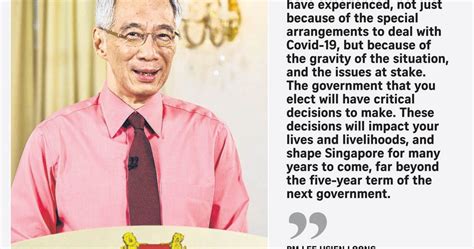 If Only Singaporeans Stopped to Think: GE2020: Singaporeans to vote on 10 July 2020