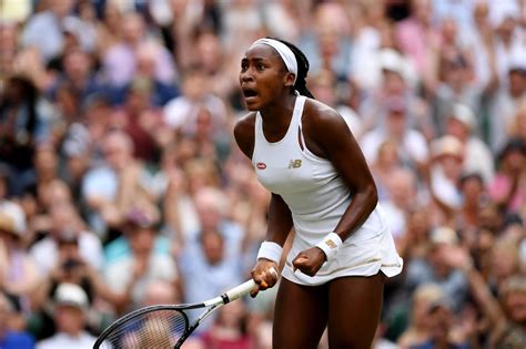 15-year-old American Coco Gauff proved her star power by passing her toughest test to date in ...