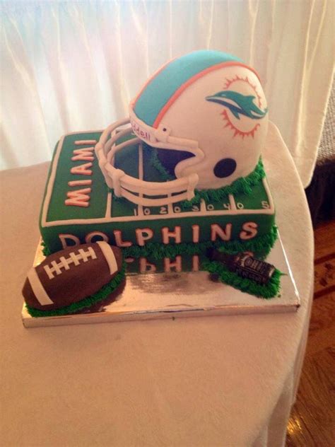 Miami Dolphins Grooms Cake … | Dolphins, Miami dolphins cake, Miami dolphins