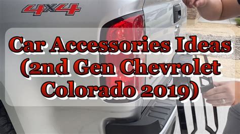 2019 Chevrolet Colorado | Accessories - YouTube