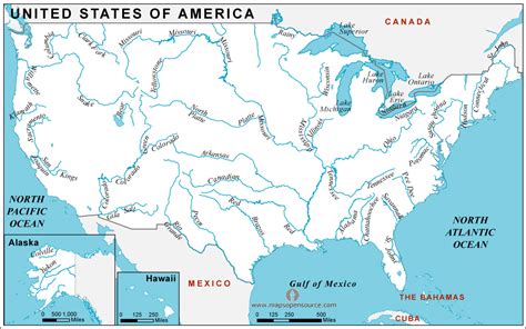 Facts about Major and Important Rivers of North America Continent | GENERAL STUDIES INDIA