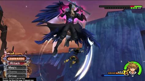 Kingdom Hearts 2 Sephiroth (Level 41, Critical Mode) - YouTube