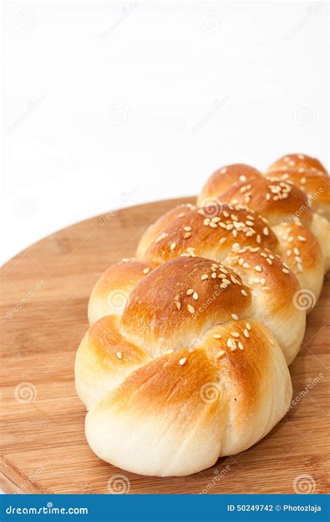 Braid from the Bakery on a Kitchen Wooden Board Stock Photo - Image of braid, domestic: 50249742