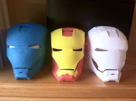 Papercraft Iron Man Helmet (WIP) On Behance | atelier-yuwa.ciao.jp