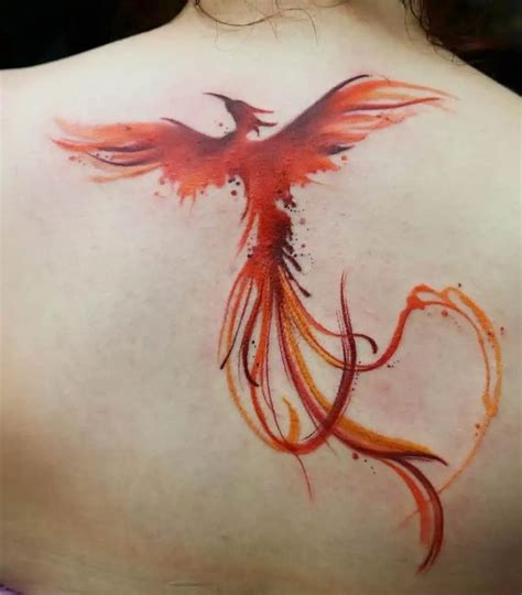 40+ Watercolor Phoenix Tattoo Ideas | Watercolor phoenix tattoo ...