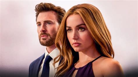 Chris Evans & Ana de Armas Take Love on the Run in First "Ghosted ...