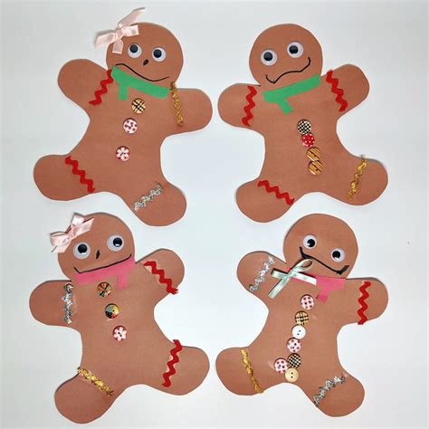 Gingerbread Man Craft - Raising Hooks