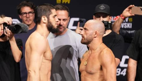 UFC 294: ‘Makhachev vs. Volkanovski 2’ Weigh-in Results - 2 Fighters ...