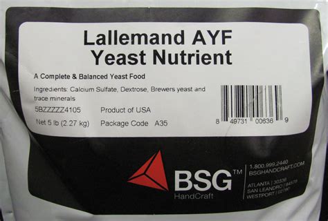 LALLEMAND AYF YEAST NUTRIENT 5LB - The Very Best - Hobby Homebrew