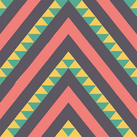 Abstract Geometric Pattern with Triangles