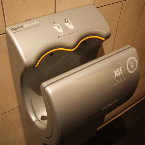 Dyson Airblade Hand Dryer | Dyson Airblade hand dryer in men… | Flickr