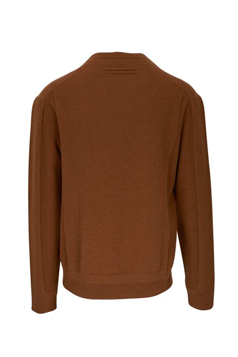 Zegna - Vicuna Wool & Cashmere Crewneck Sweater