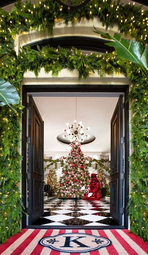 Kris Jenner's House | Kris Jenner Christmas Tree Holiday Decor