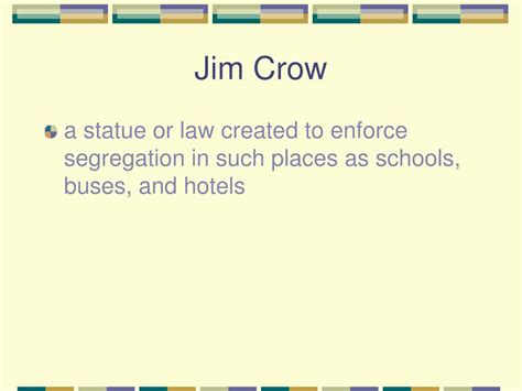 PPT - Jim Crow PowerPoint Presentation, free download - ID:431308