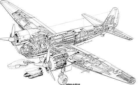 Pin on Aircraft clear cutaways ww I & ww II