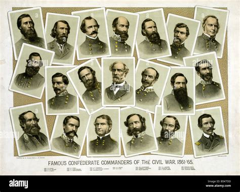 Confederate Generals Stock Photo, Royalty Free Image: 20719929 - Alamy