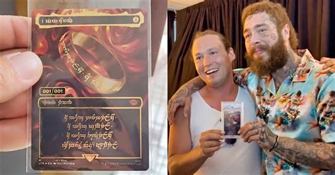 Post Malone Buys Rare $2 Million Magic: The Gathering Card