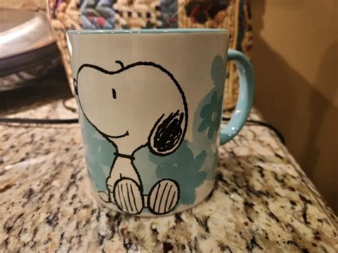 PEANUTS SNOOPY & Woodstock FRIENDS FOREVER Extra Large 20 oz Blue ...