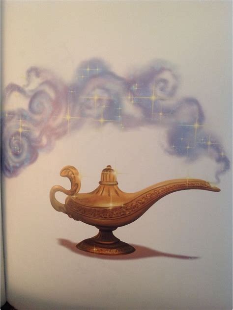 Genie's Magic Lamp from Disney's live action version of Aladdin in A Friend Like Him illustrated ...