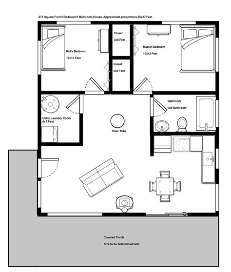 24x24 House Plans with Loft | plougonver.com