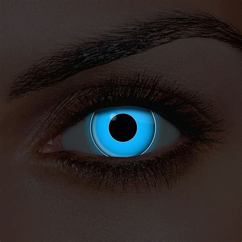 i-Glow Blue UV Contact Lenses (Pair) | Uv contact lenses, Halloween contact lenses, Contact lenses