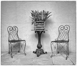 Vaucluse Chairs and Pedestal | The photo of these chairs and… | Flickr