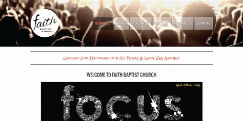 Faith Baptist Church Logo Design on Behance