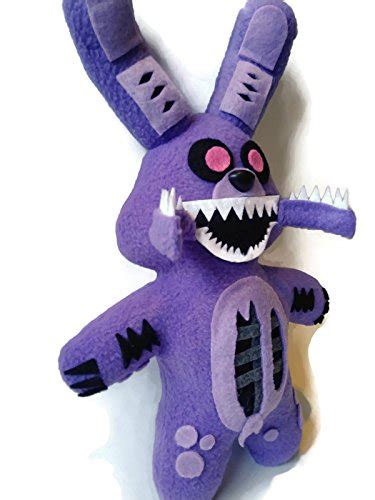 Fnaf ~Handmade Plush~Twisted Bonnie/ Five Nights at Freddys 13" inch ...