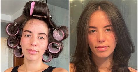 I Tried the '90s Hair Rollers Trend For Voluminous Waves - fashion rec