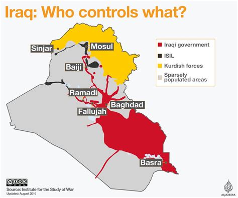 Iraq war map: Who controls what? | Al Jazeera English | Scoopnest