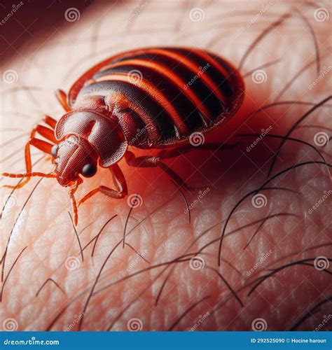 Bed bug bites stock illustration. Illustration of bite - 292525090