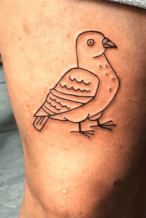 Pigeon Tattoo Design Images (Pigeon Ink Design Ideas) | Pigeon tattoo ...