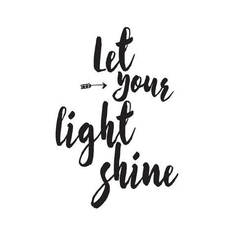 Motivational Printable, Let Your Light Shine,Printable Word Art ...