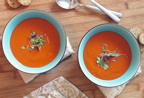 Sweet Potato & Tomato Soup - Healthy Kids