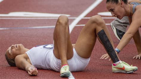 Anna Hall pulls off an unprecedented double: NCAA gold in heptathlon, silver in 400 hurdles ...