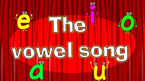 The Vowel Song - YouTube